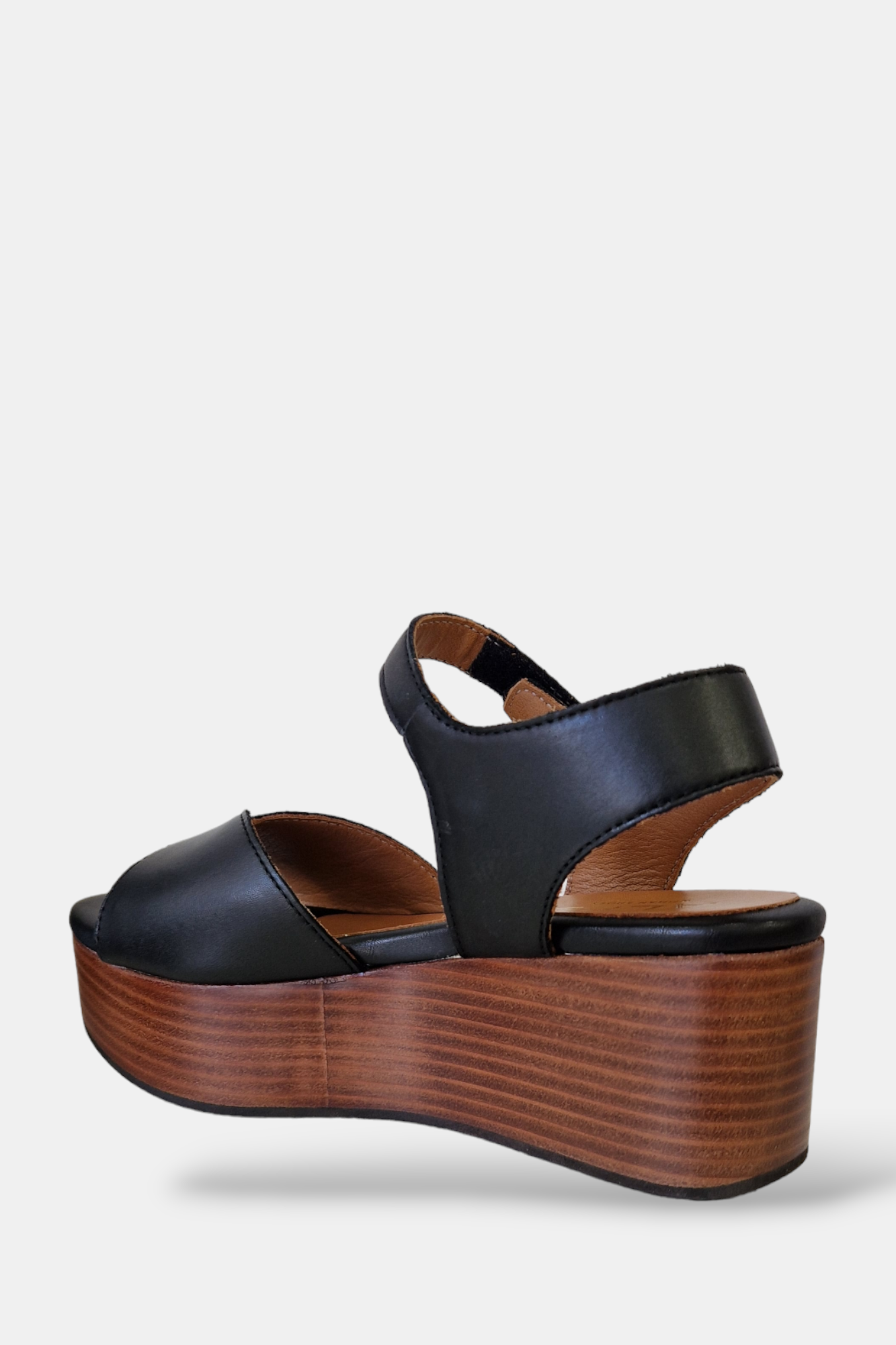 ALPE 5158 BLACK LEATHER SANDAL