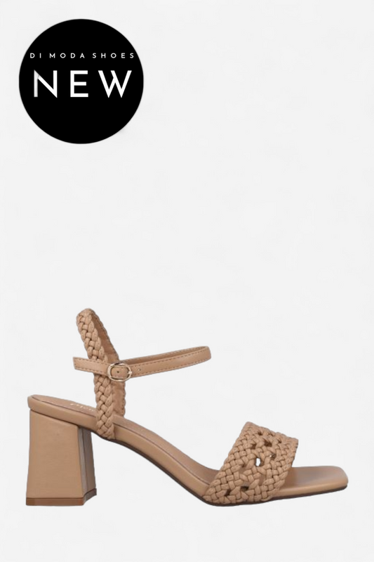 MENBUR 25590 NUDE HEELED SANDAL