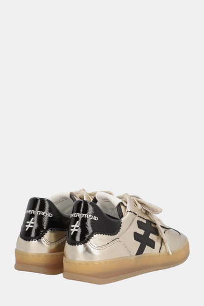 ANOTHER TREND GOLD TRAINERS