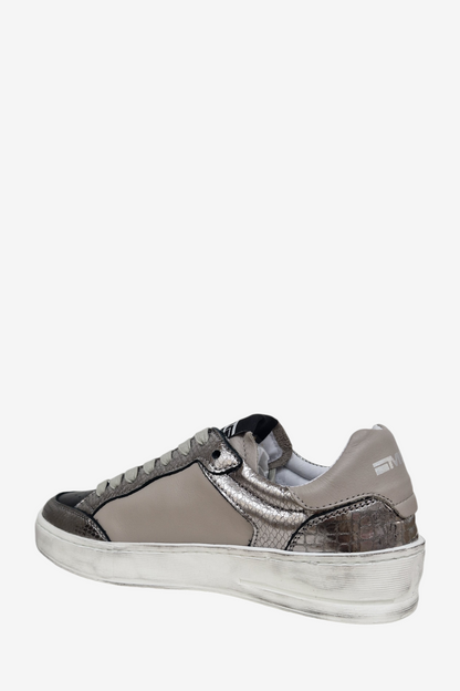 MELINE STARDUST PEWTER/GREY TRAINER