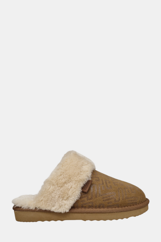 YUKON CANADA SHEEPSKIN FUR SLIPPERS