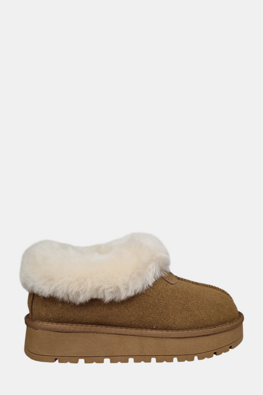 YUKON CANADA FUR SHEEPSKIN SLIPPERS