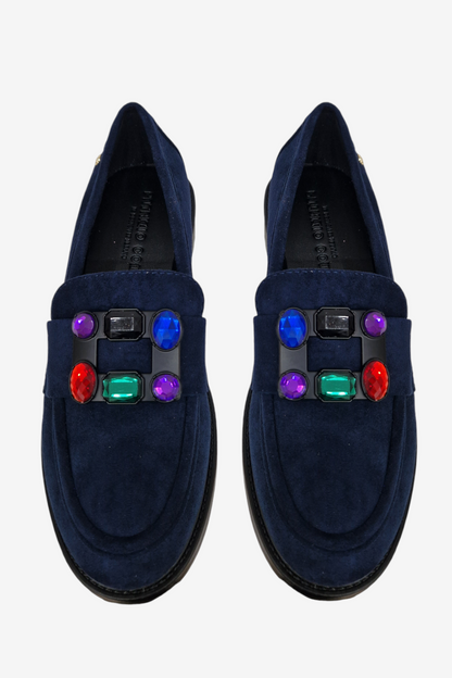 PATRIZIO COMO RENNES NAVY LOAFER