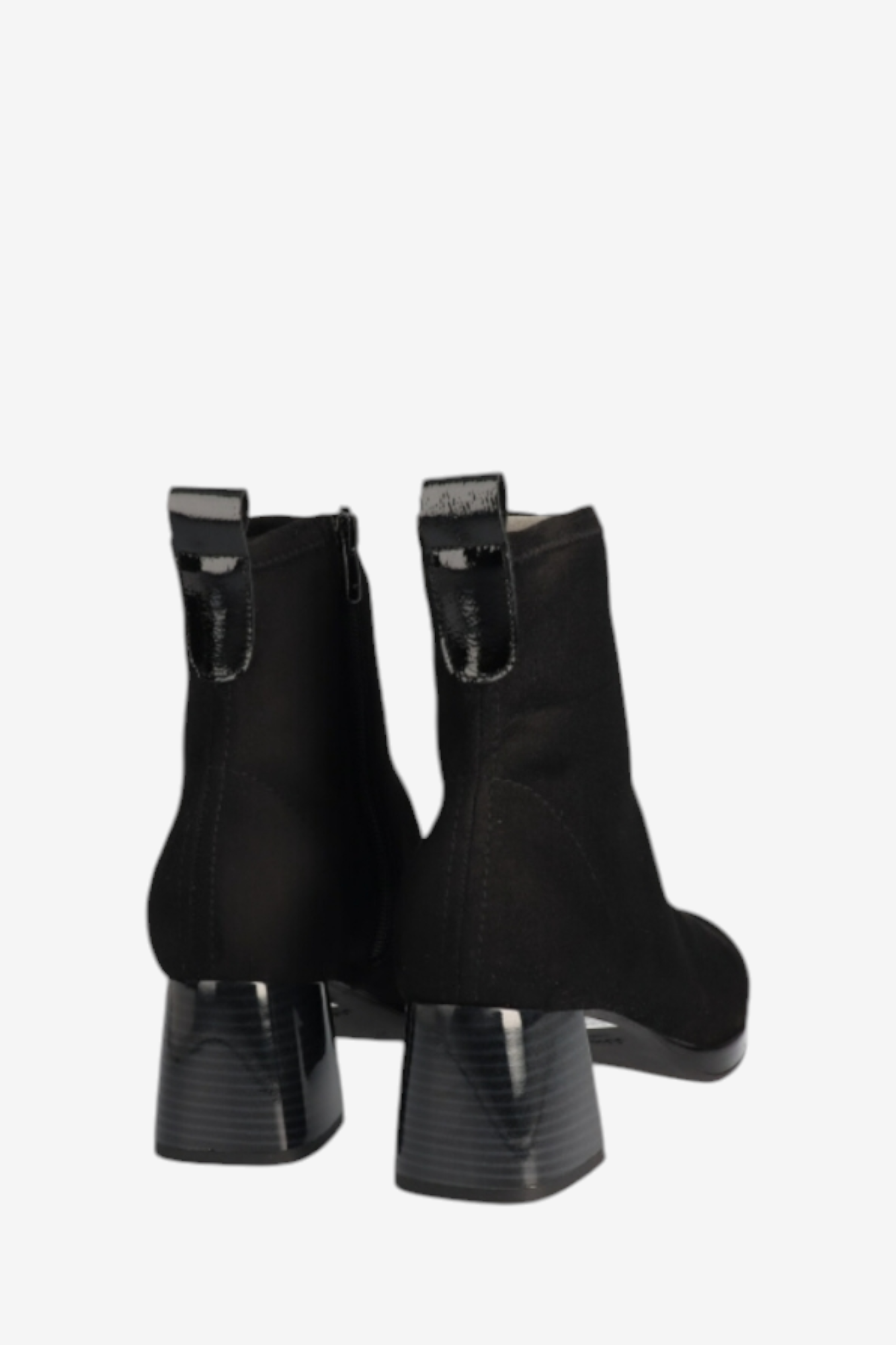 D'CHICAS 5319 BLACK SUEDE SOCK BOOT