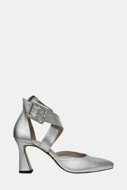 MARIAN SILVER HEEL