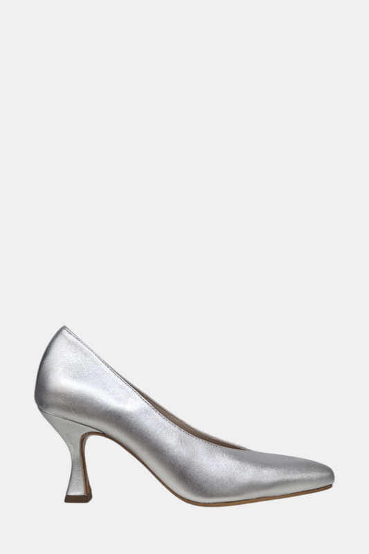 MARIAN 4601 SILVER LEATHER HEEL