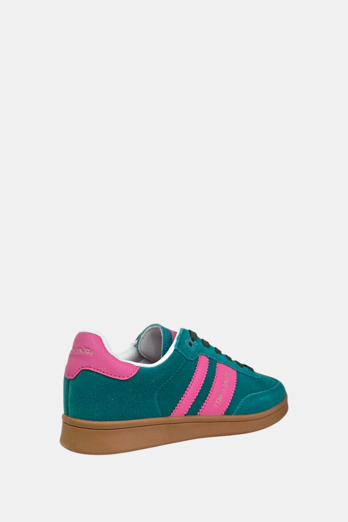 TEDDY SMITH GREEN/PINK TRAINER