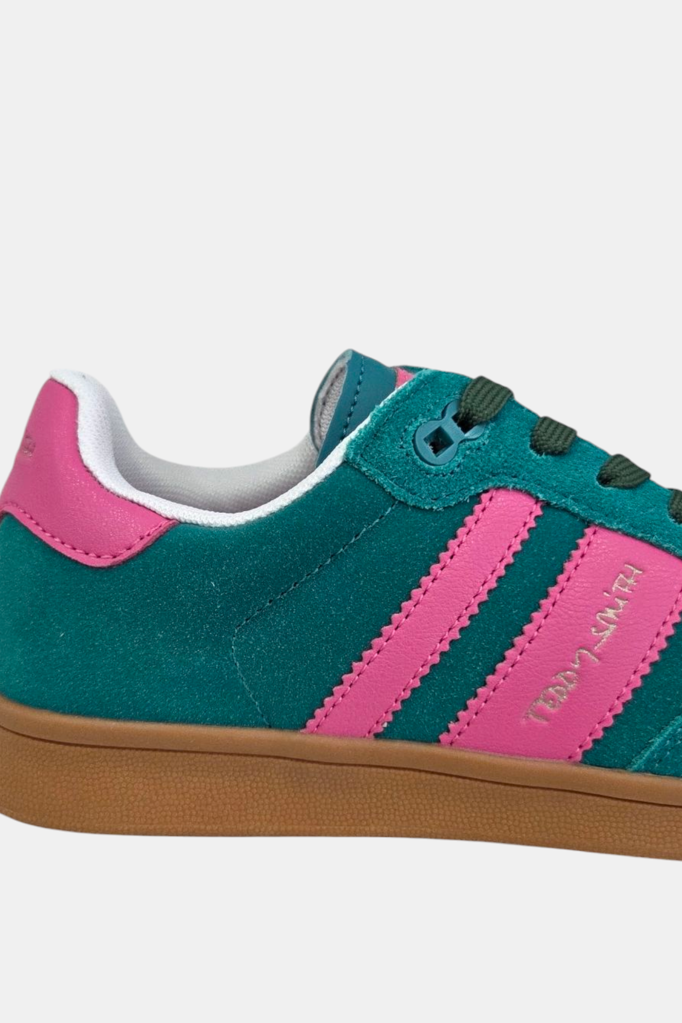 TEDDY SMITH GREEN/PINK TRAINER