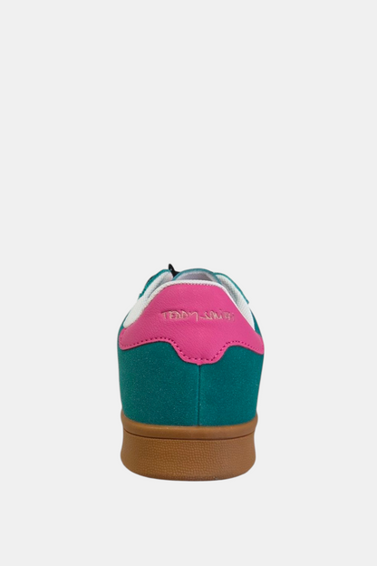 TEDDY SMITH GREEN/PINK TRAINER