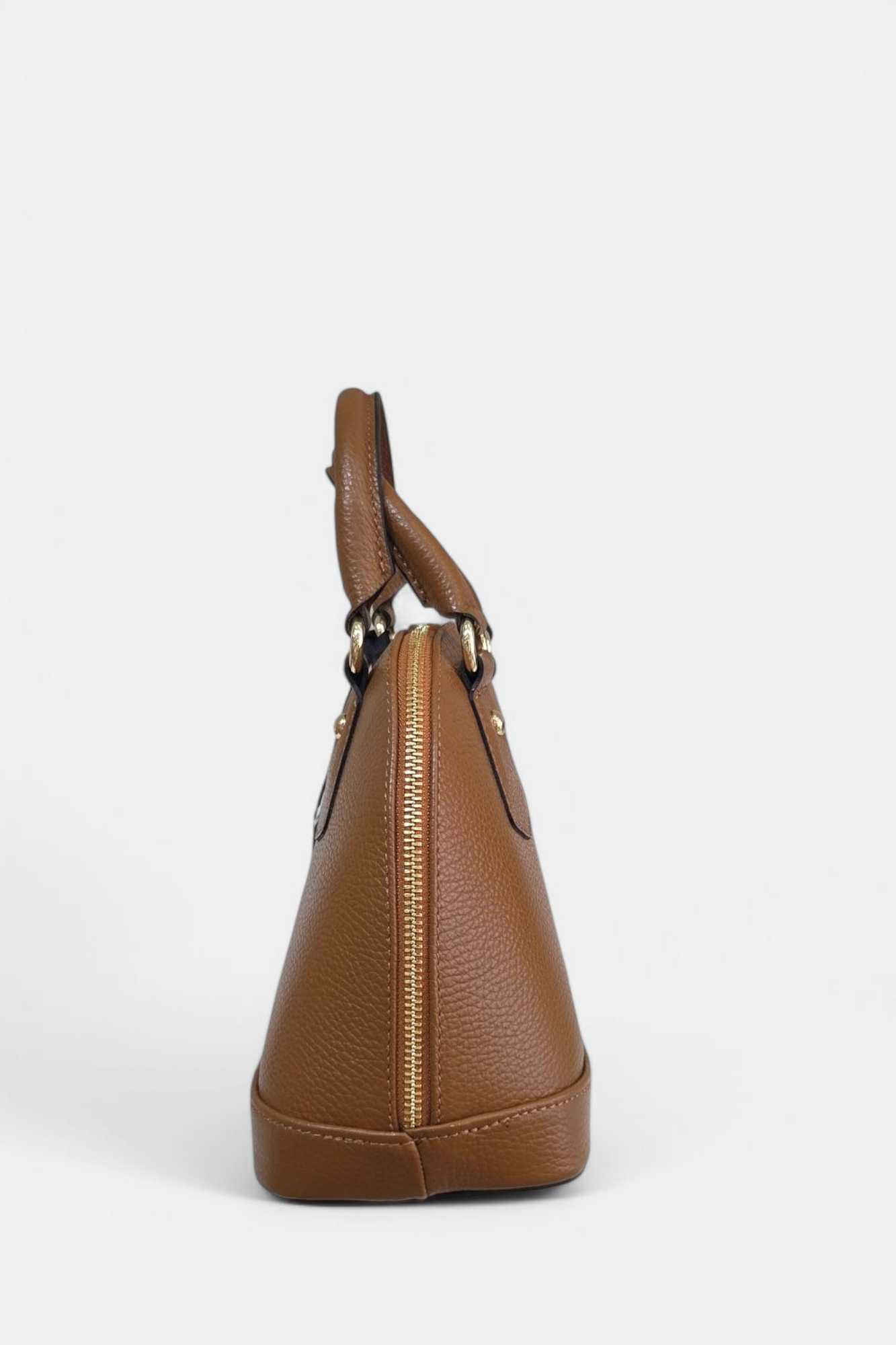 MARLON OPERA TOTE AND CROSSBODY TAN LEATHER BAG