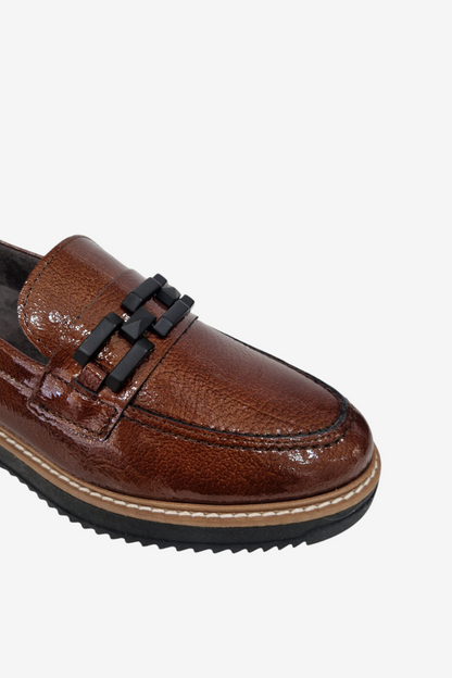 PITILLOS 10070 TAN LEATHER LOAFER