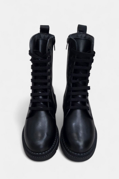 PITILLOS 10803 BLACK LEATHER BOOT