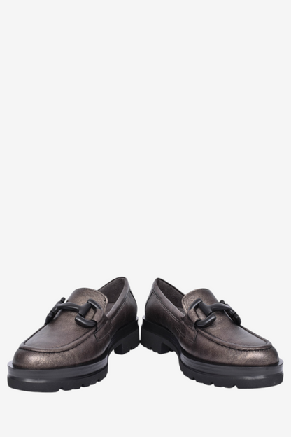 PITILLOS 10094 BRONZE LEATHER LOAFER