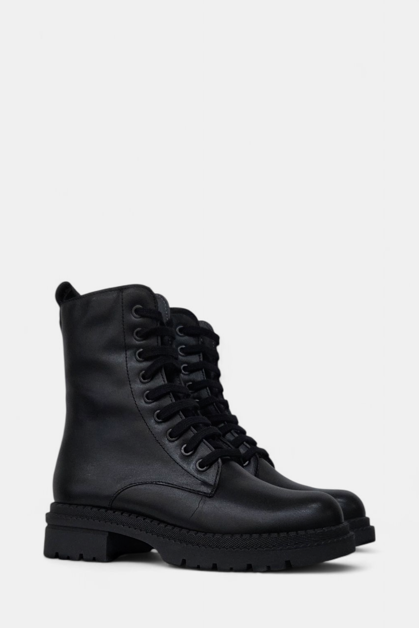 PITILLOS 10803 BLACK LEATHER BOOT