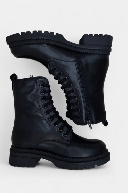 PITILLOS 10803 BLACK LEATHER BOOT