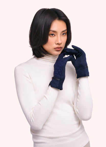 POWDER PENELOPE NAVY GLOVES
