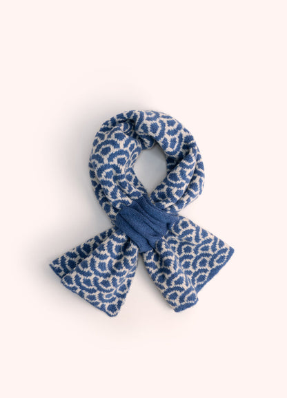 POQDER AGATHA DENIM MIX SCARF