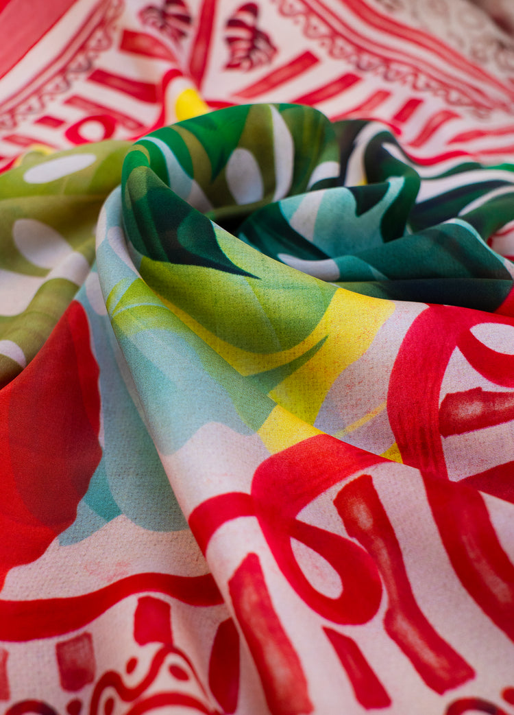 Powder scarf 