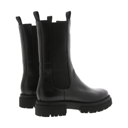 BLACKSTONE SMILLA HIGH BLACK LEATHER CHELSEA BOOT