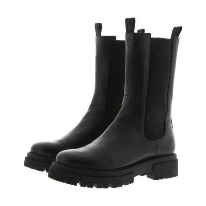 BLACKSTONE SMILLA HIGH BLACK LEATHER CHELSEA BOOT