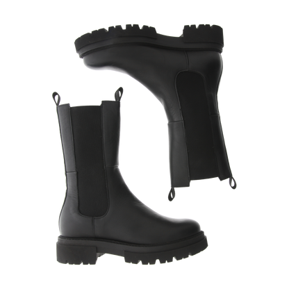 BLACKSTONE SMILLA HIGH BLACK LEATHER CHELSEA BOOT