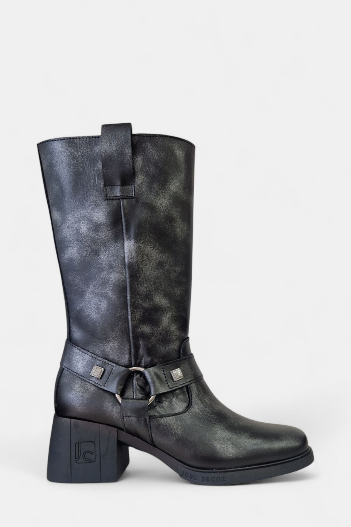 JOSE SAENZ 5438 PEWTER LEATHER BOOT