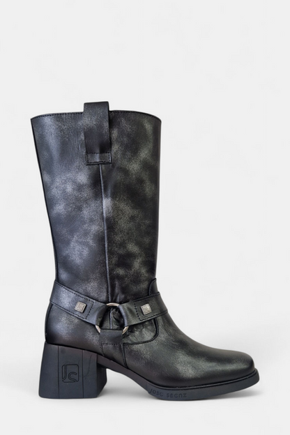JOSE SAENZ 5438 PEWTER LEATHER BOOT