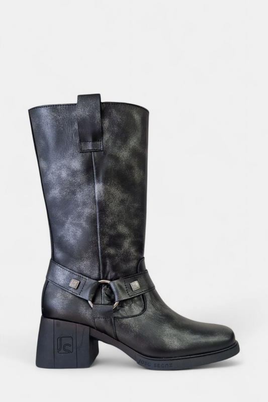 JOSE SAENZ 5438 PEWTER LEATHER BOOT
