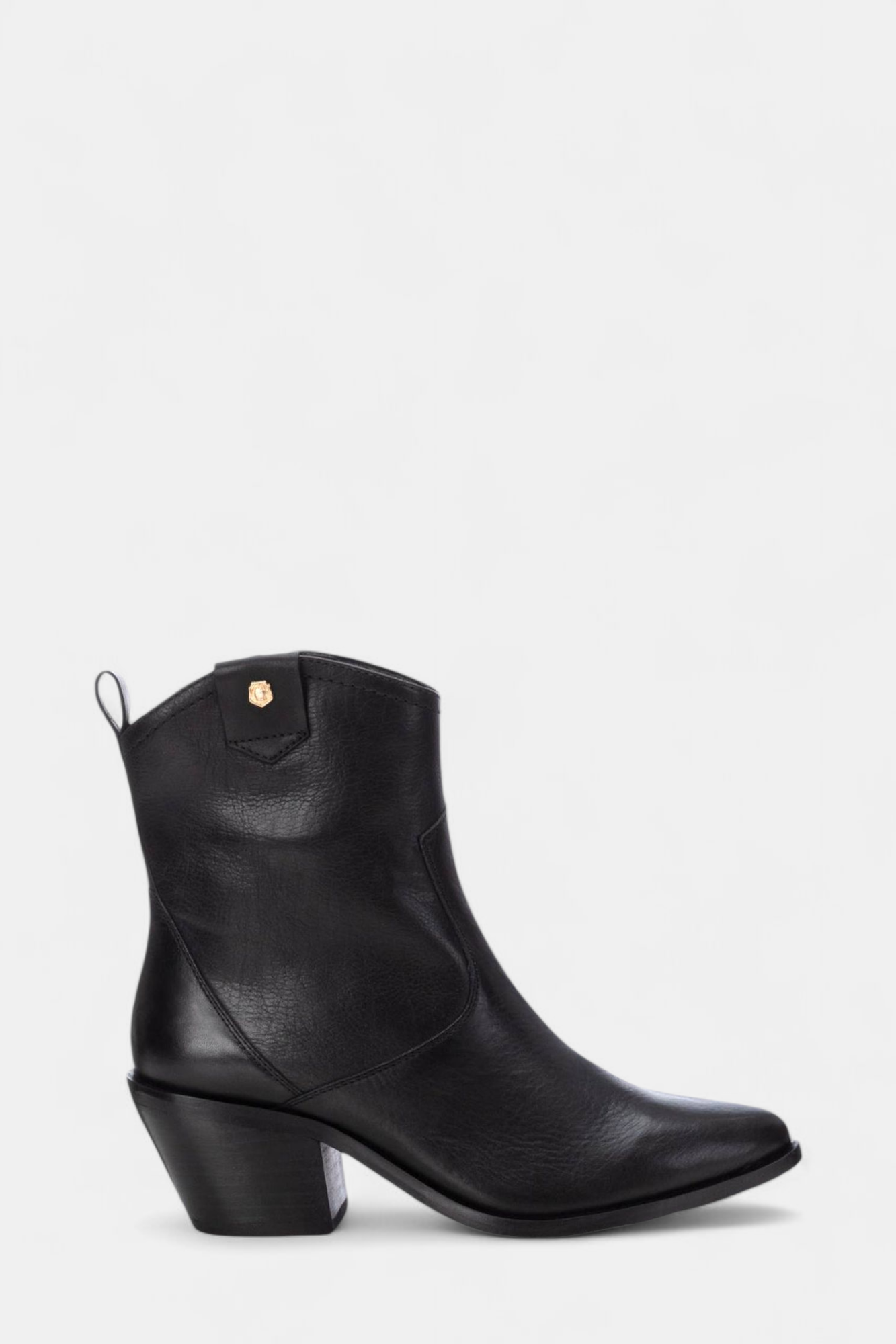 CARMELA 161776 BLACK LEATHER BOOT