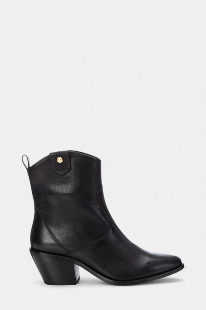 CARMELA 161776 BLACK LEATHER BOOT