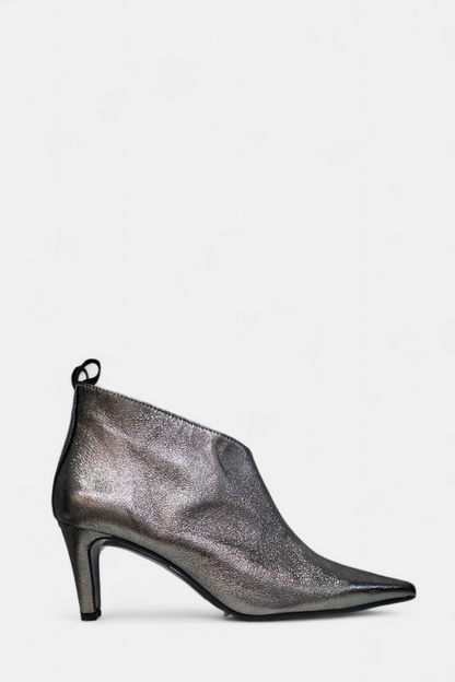 MARIAN 12104 PEWTER HEELED BOOT