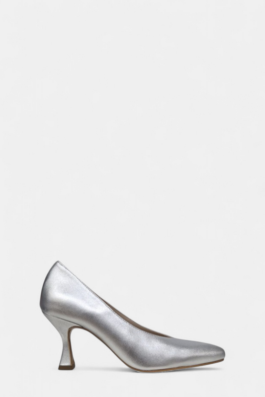 MARIAN 4601 SILVER LEATHER HEEL