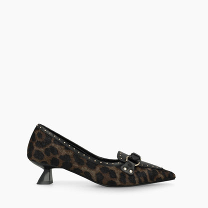 LODI CASION PRINT KITTEN HEEL