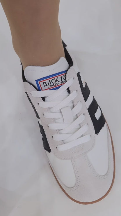 BACK 70 CLOUD WHITE/BACK LEATHER TRAINER