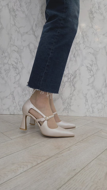 LODI RODENAS BLUSH LEATHER HEEL